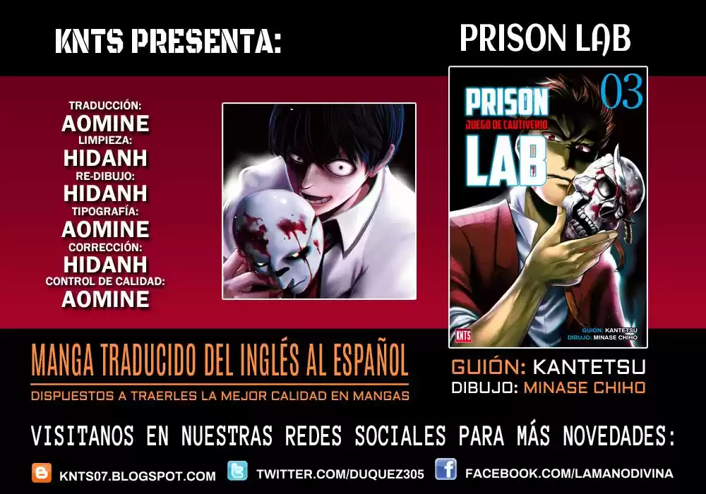Prison Lab capítulo 20, página 1