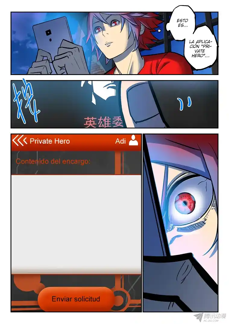 Private Hero capítulo 14, página 8