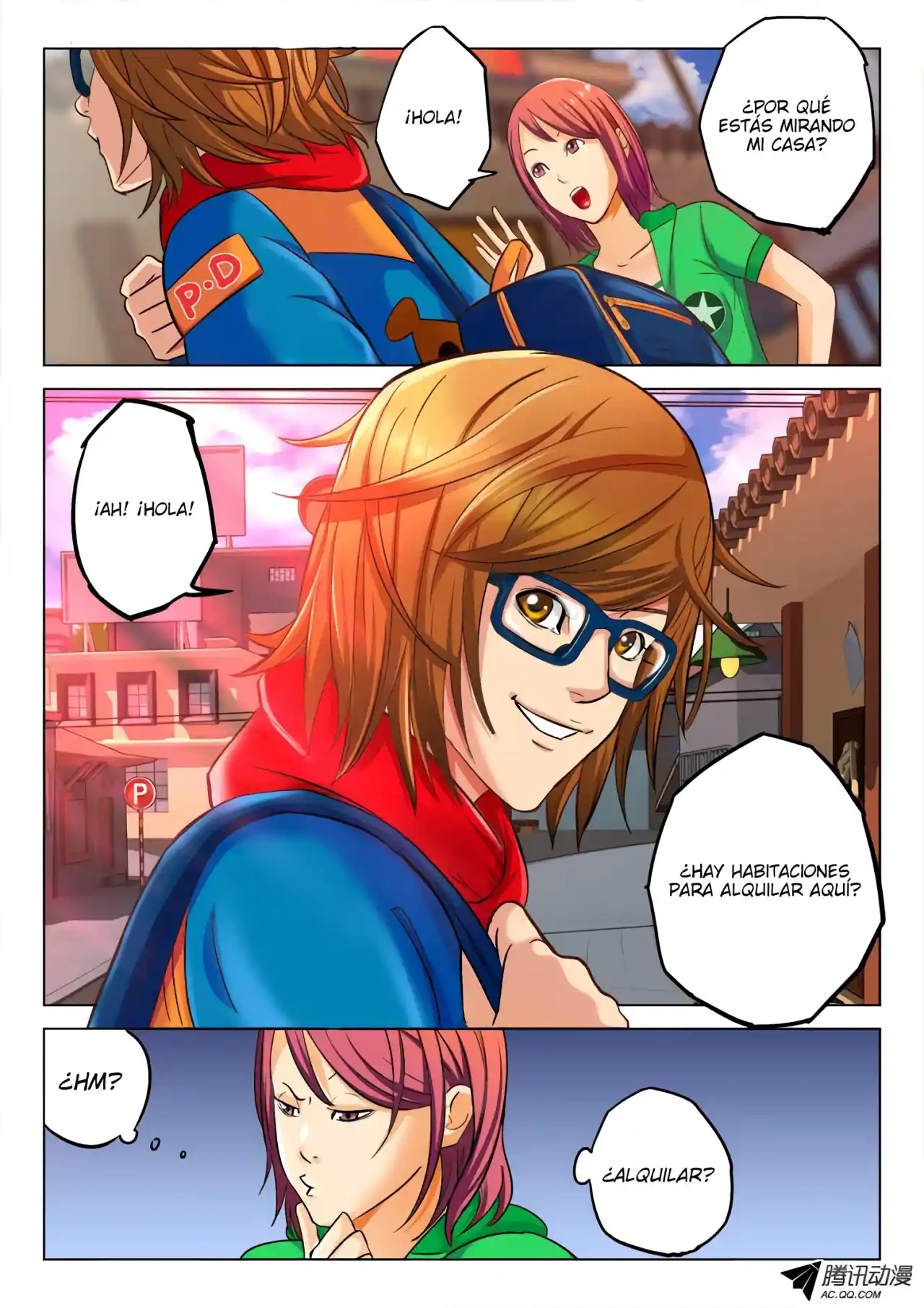 Private Hero capítulo 3, página 4