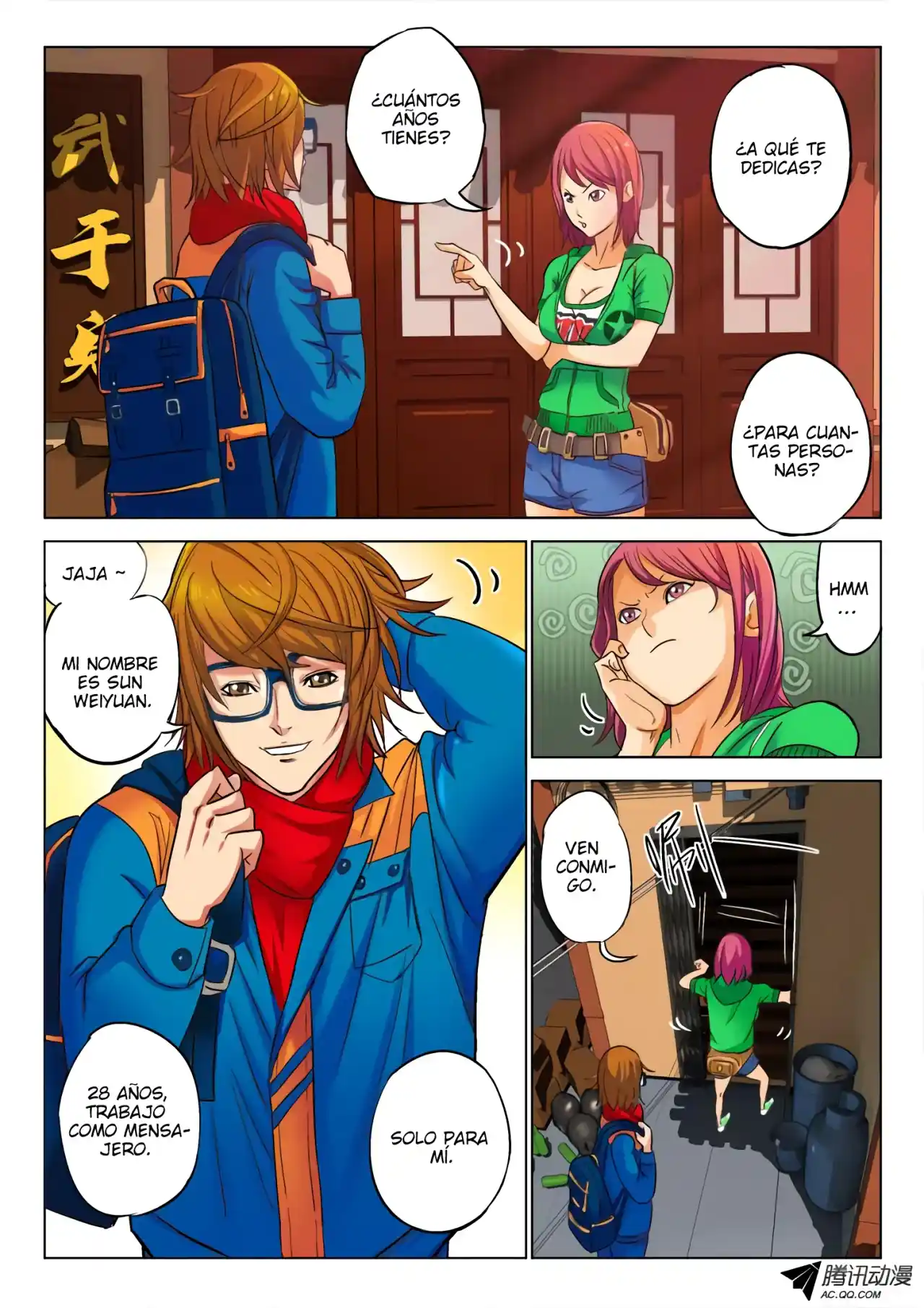 Private Hero capítulo 3, página 5