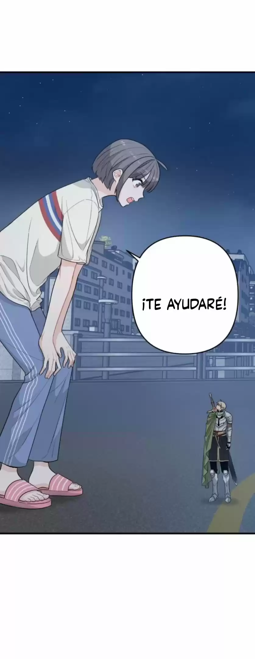 Protégeme Caballero capítulo 3, página 71