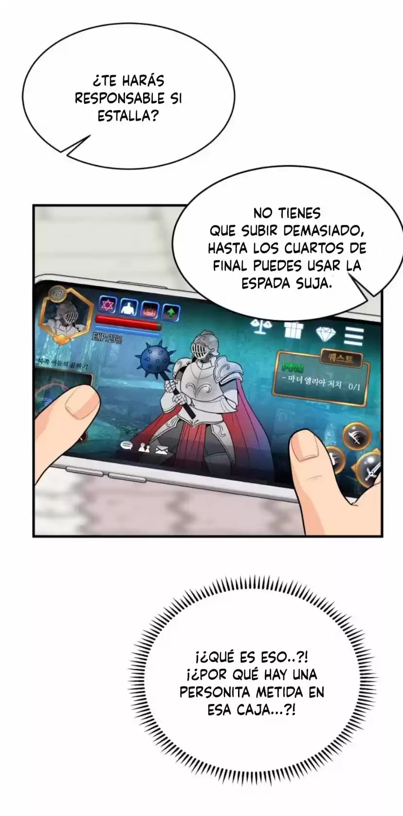 Protégeme Caballero capítulo 4, página 62