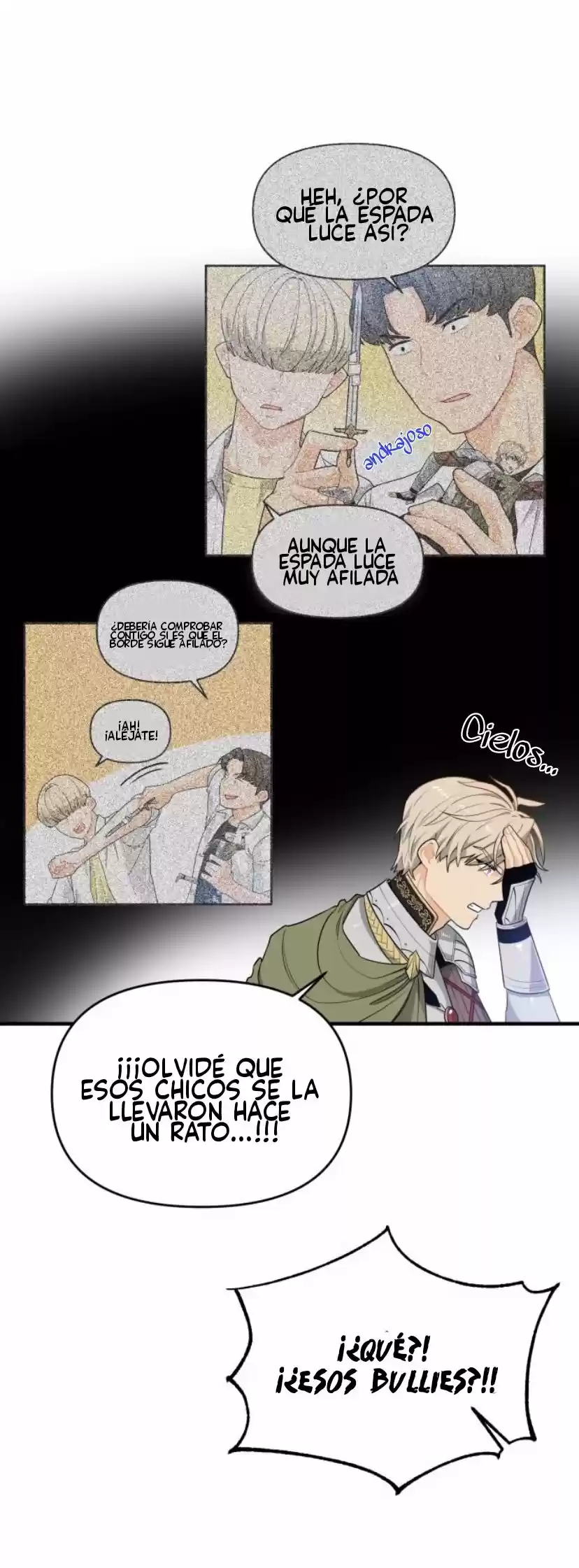 Protégeme Caballero capítulo 6, página 27