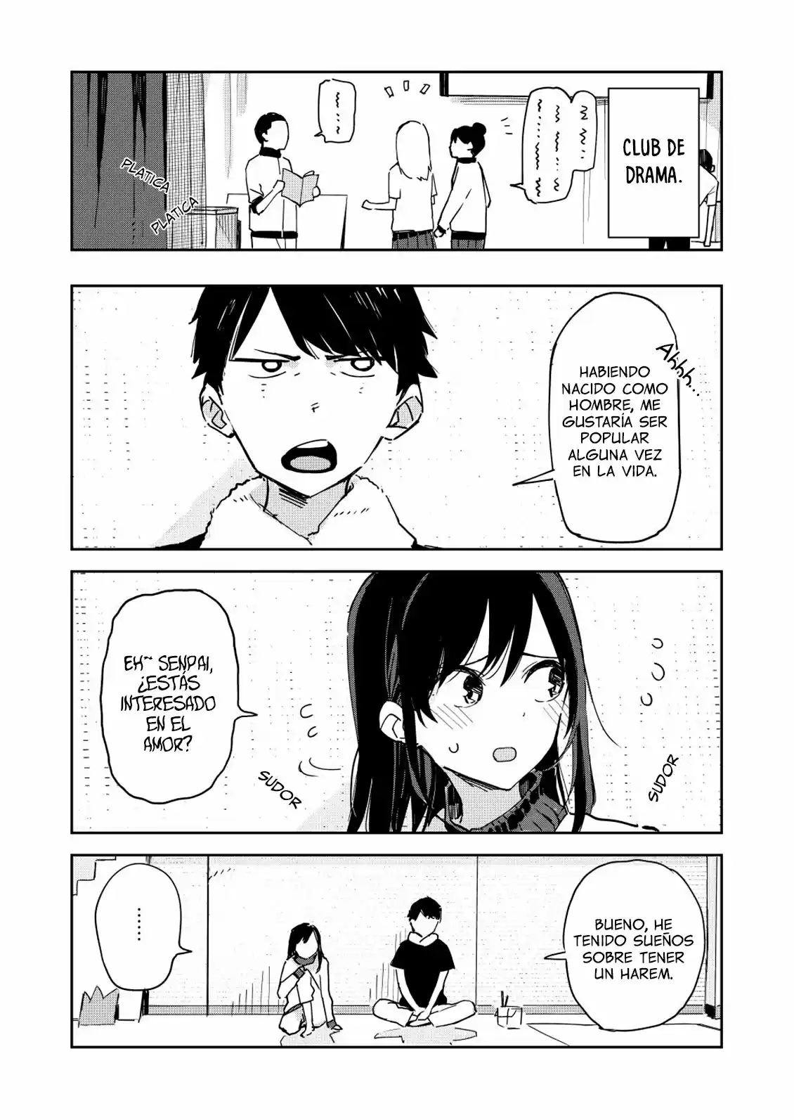 Pseudo Harem capítulo 1, página 2