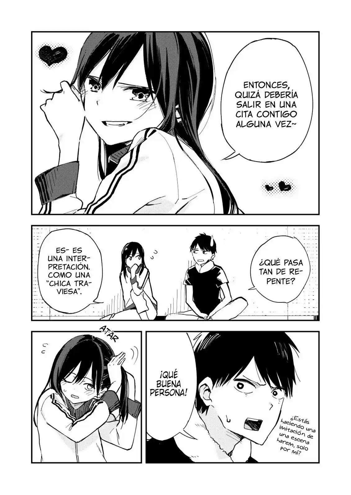 Pseudo Harem capítulo 1, página 3