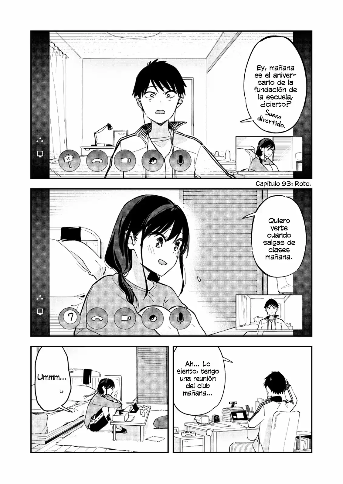 Pseudo Harem capítulo 93, página 3