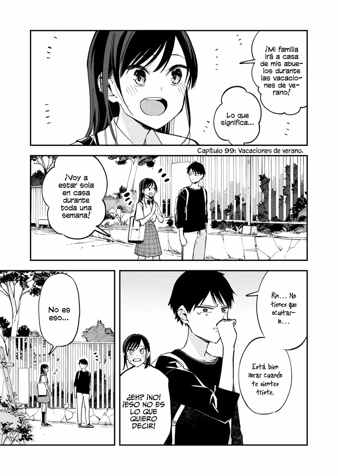 Pseudo Harem capítulo 99, página 3