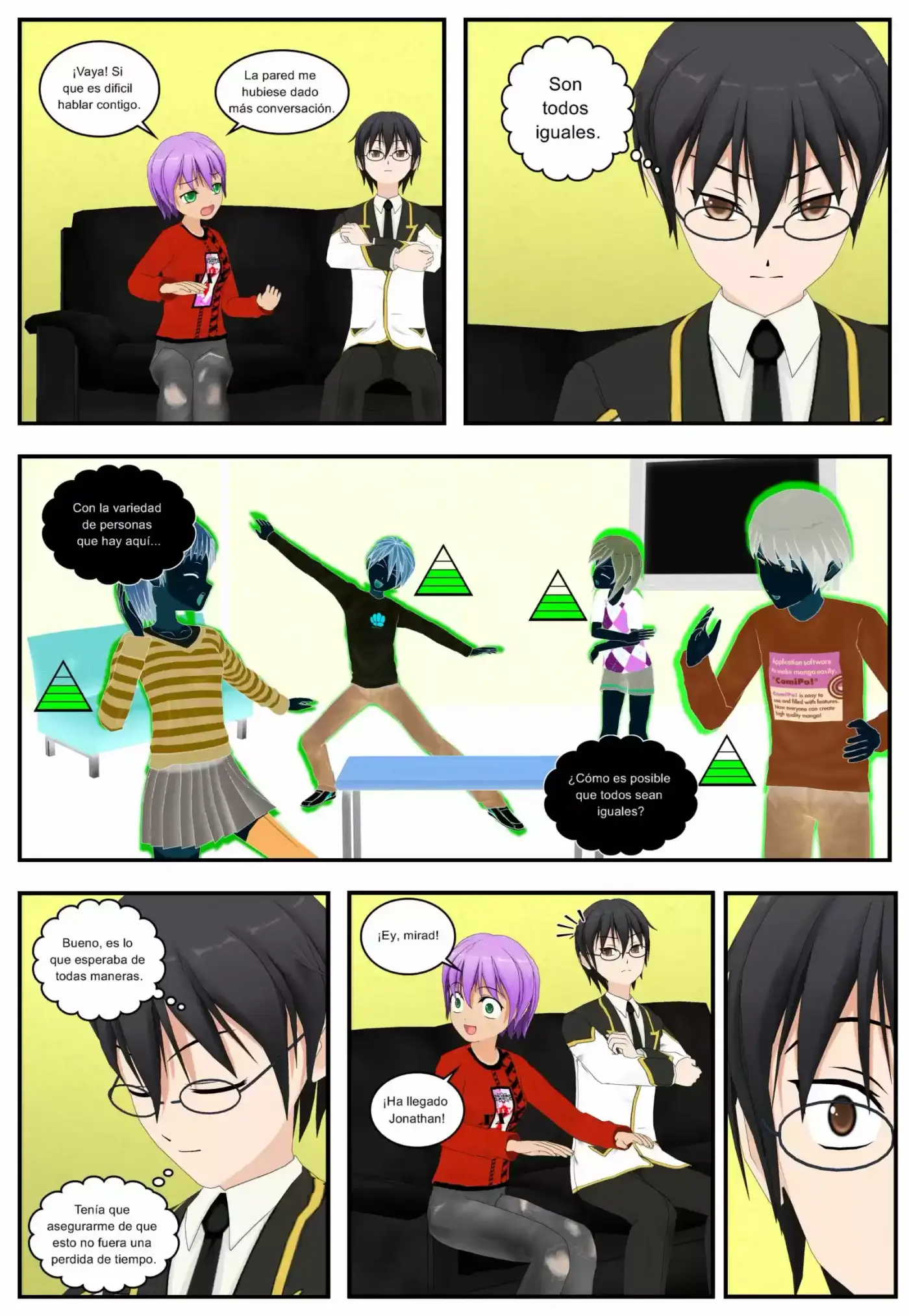 Psy-eye [ONESHOT] capítulo 1, página 5