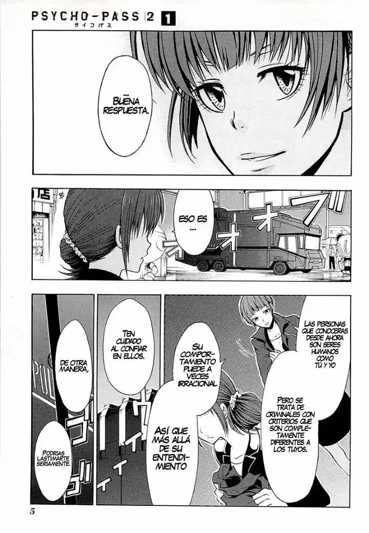 Psycho-Pass capítulo 0, página 4