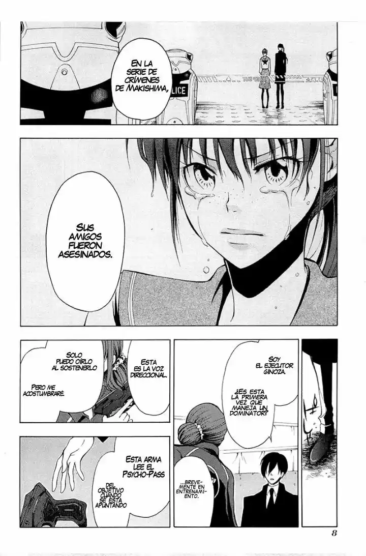 Psycho-Pass capítulo 0, página 7
