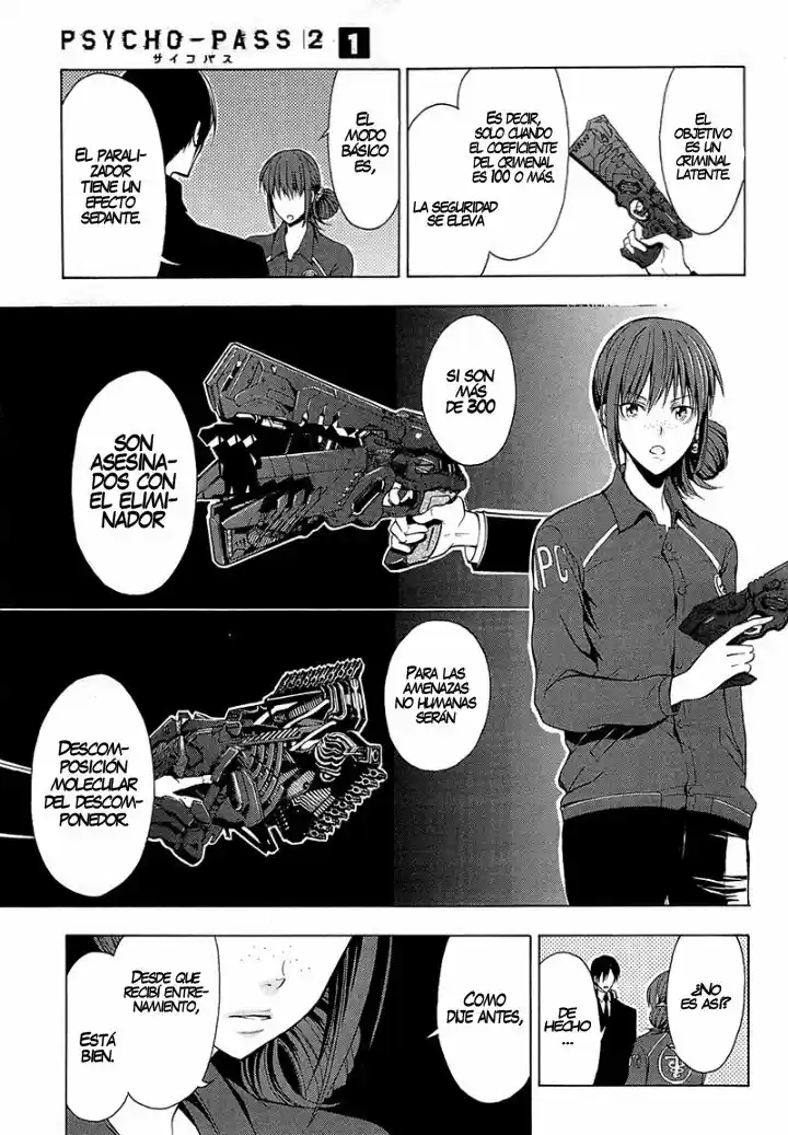 Psycho-Pass capítulo 0, página 8