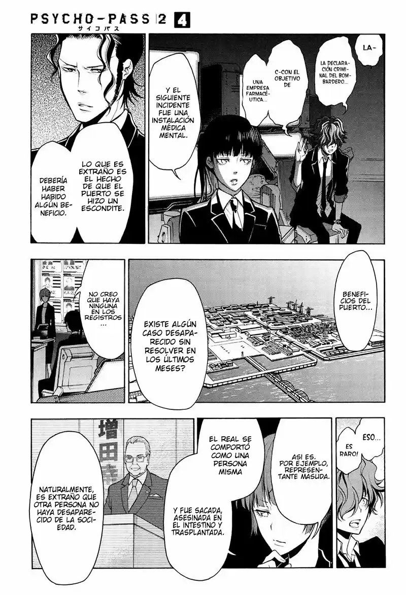 Psycho-Pass capítulo 17, página 21