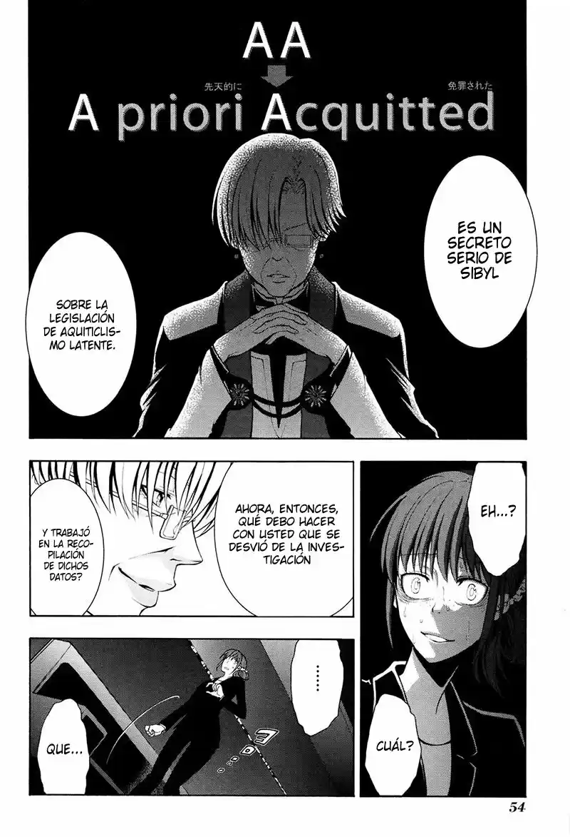Psycho-Pass capítulo 18, página 17