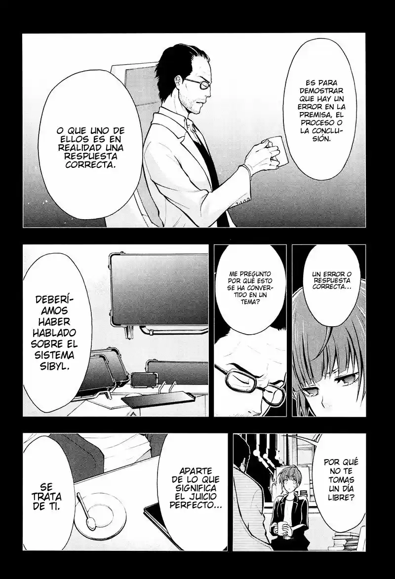 Psycho-Pass capítulo 19, página 7