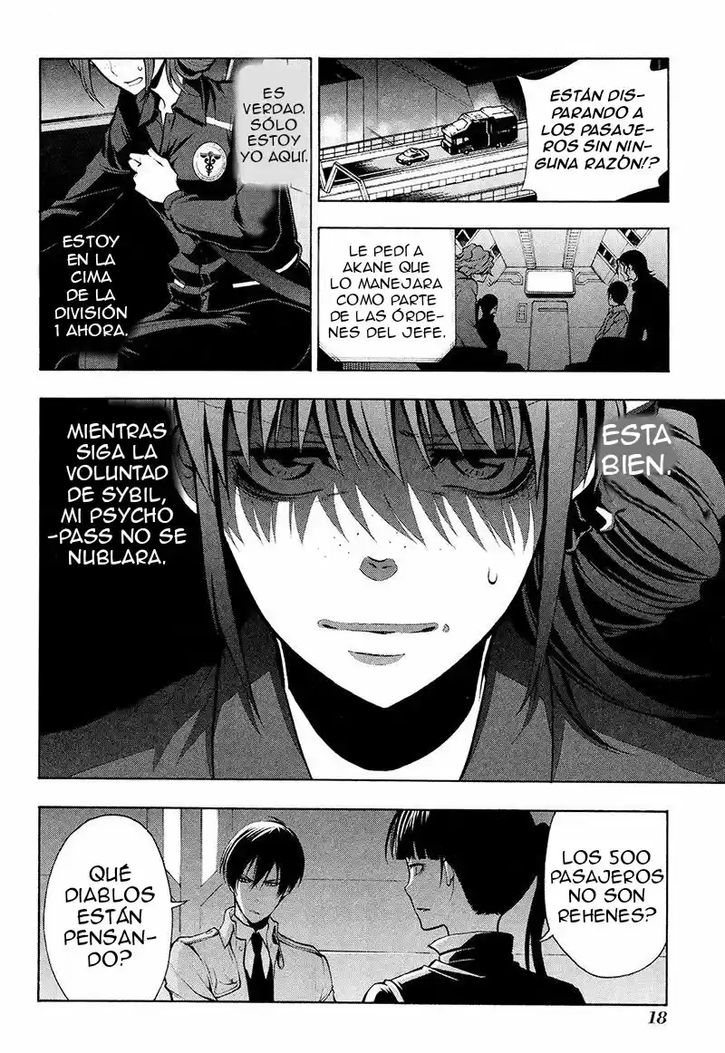 Psycho-Pass capítulo 22, página 21