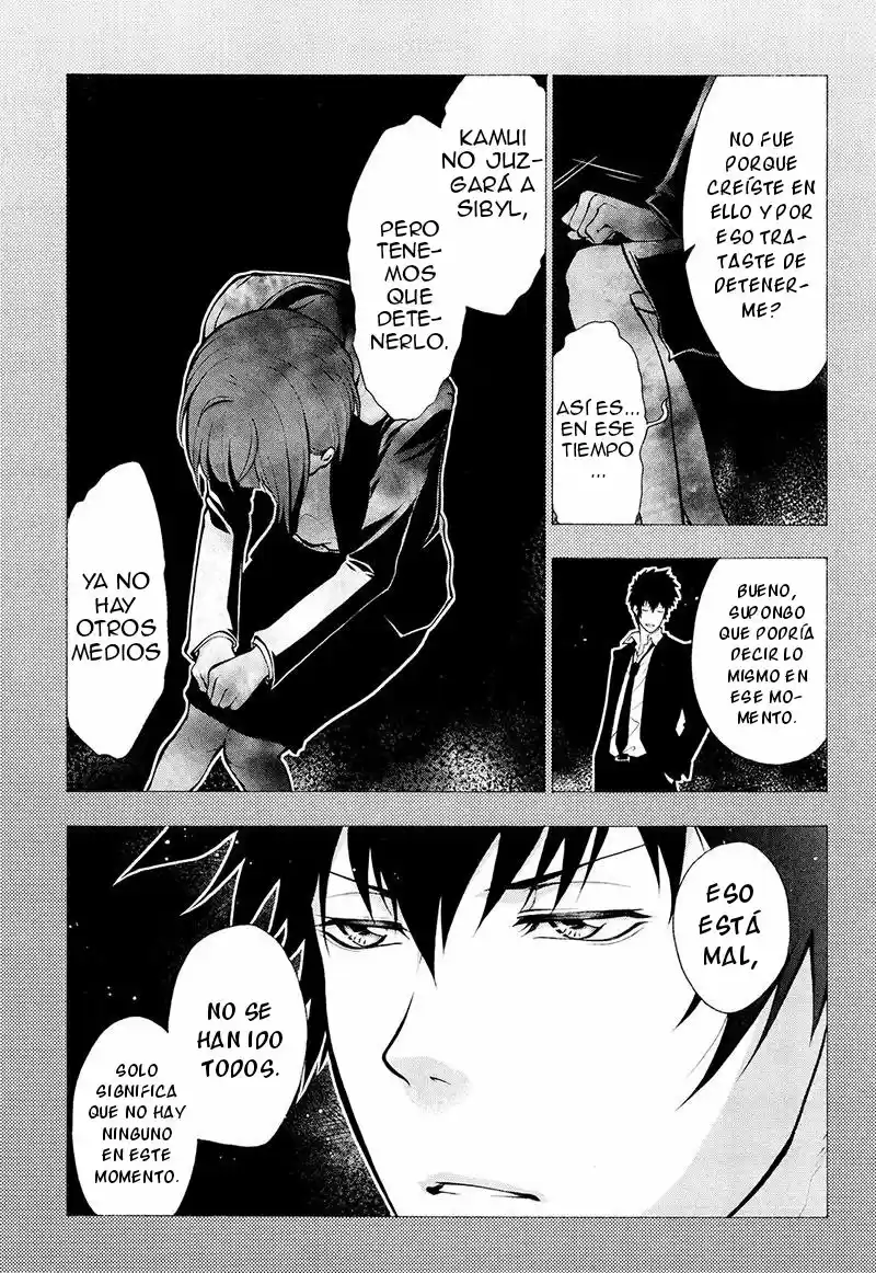 Psycho-Pass capítulo 23, página 3