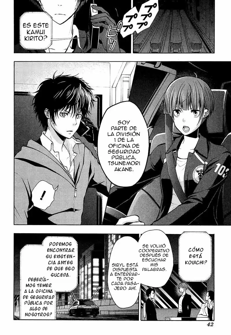 Psycho-Pass capítulo 23, página 6