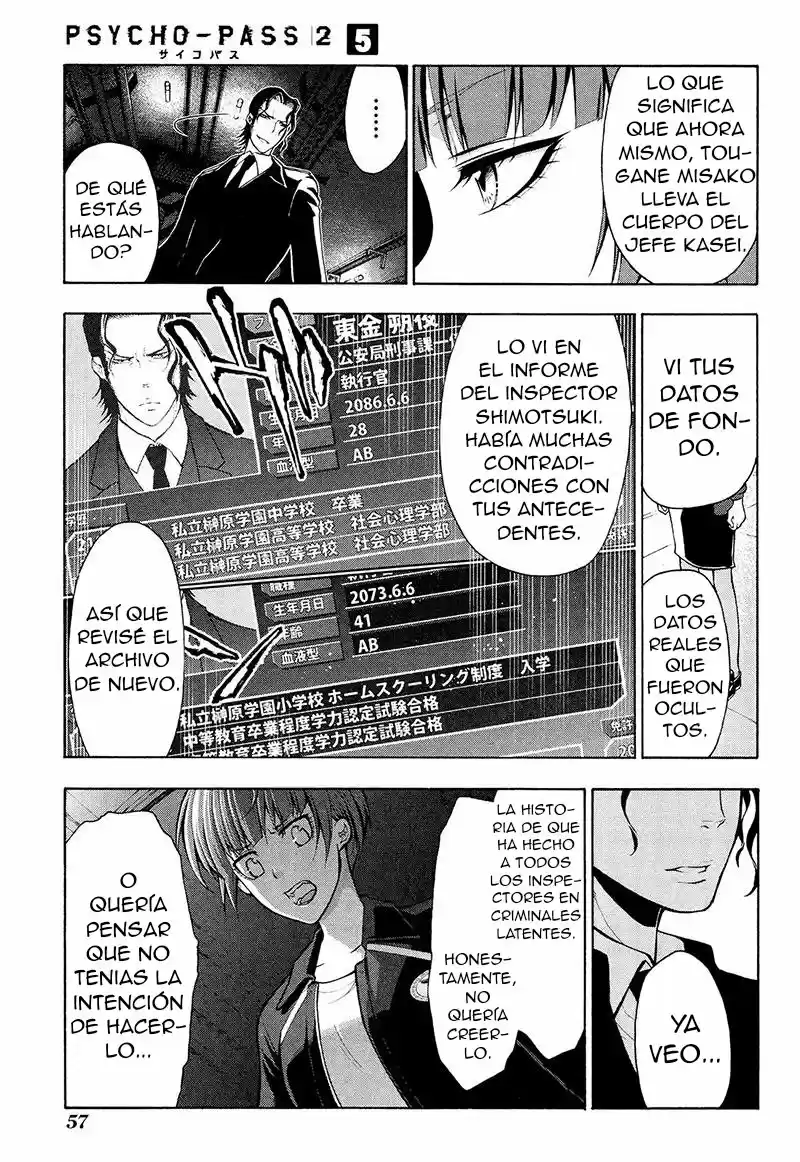 Psycho-Pass capítulo 23, página 19