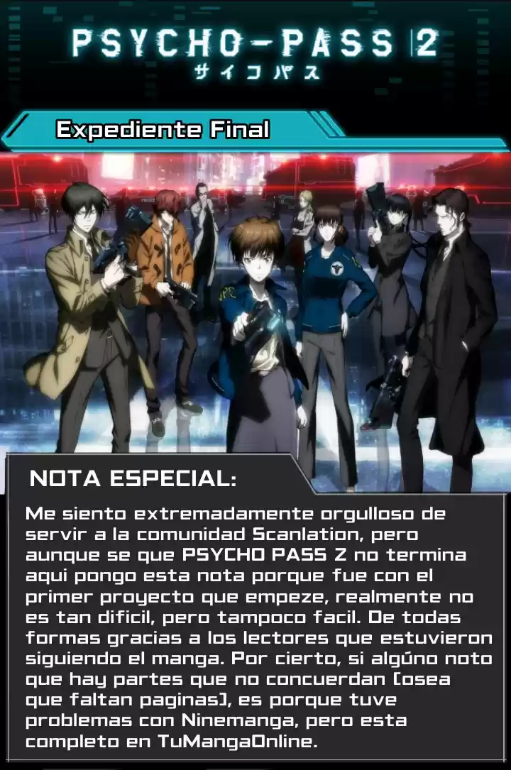 Psycho-Pass capítulo 26, página 26