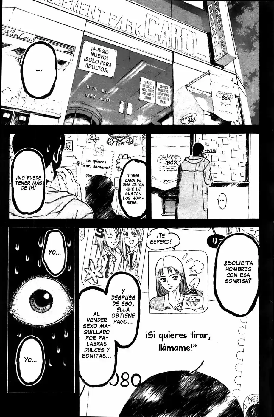 Psychometrer Eiji capítulo 50, página 19