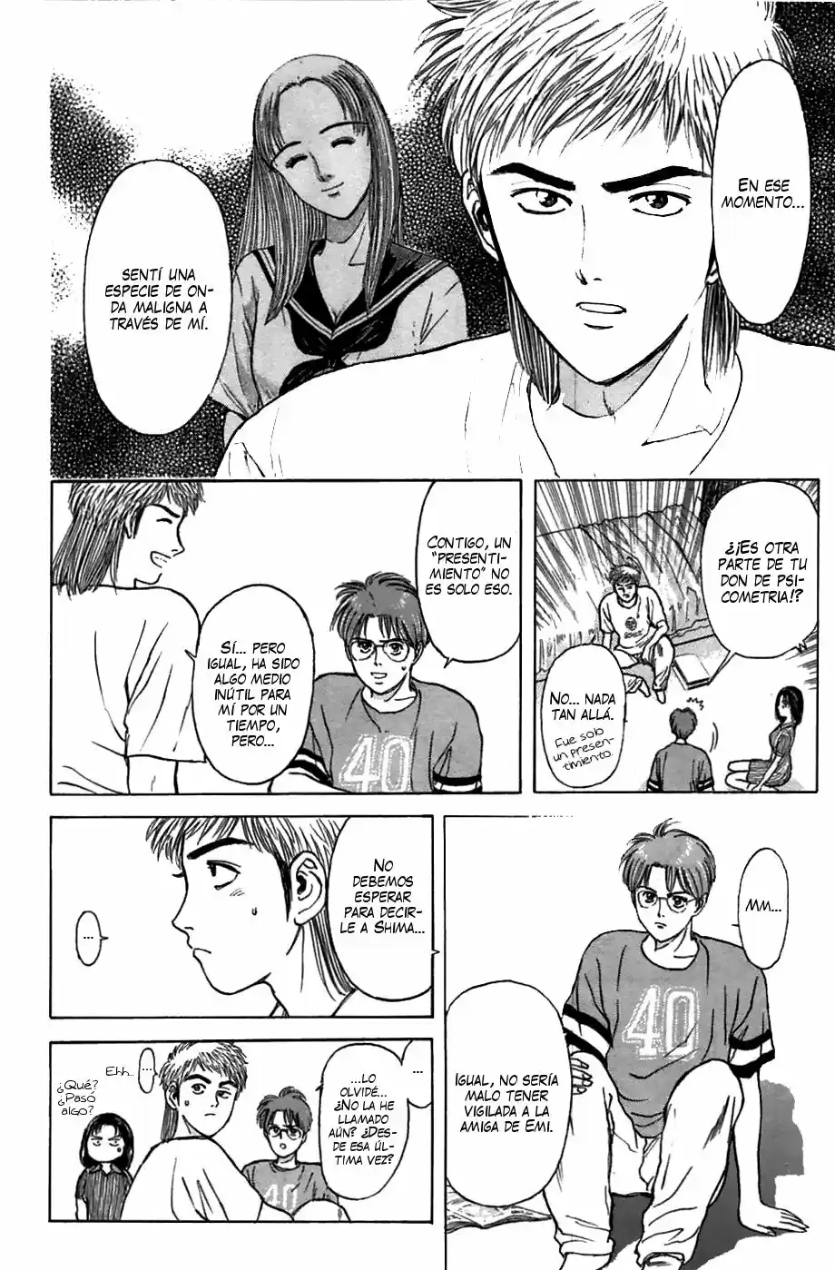 Psychometrer Eiji capítulo 63, página 9