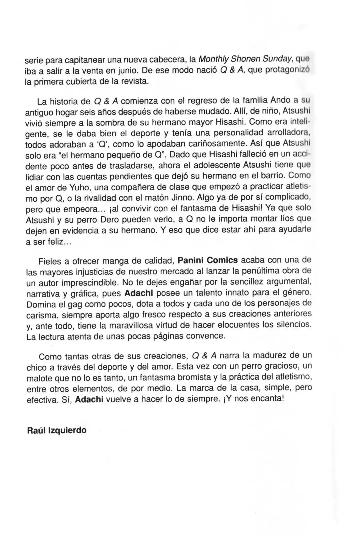 Q & A capítulo 1, página 7
