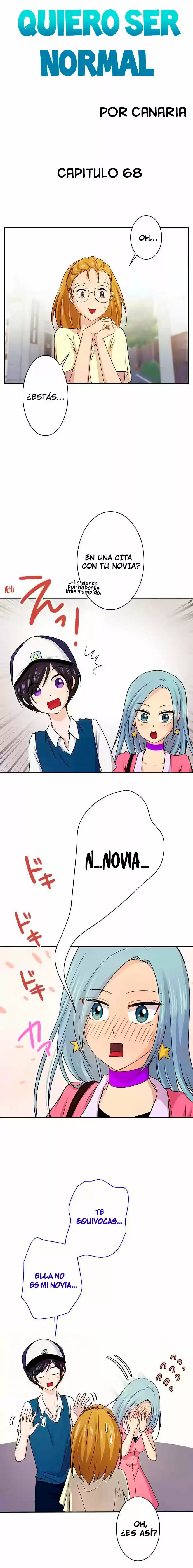 Quiero Ser Normal capítulo 68, página 3