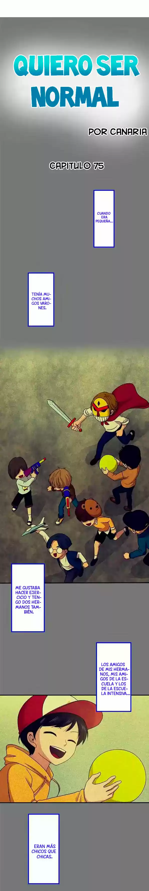 Quiero Ser Normal capítulo 75, página 3