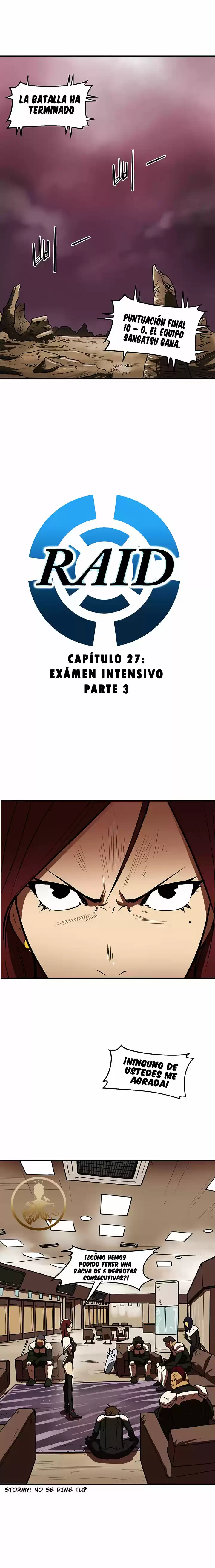 Raid capítulo 27, página 3