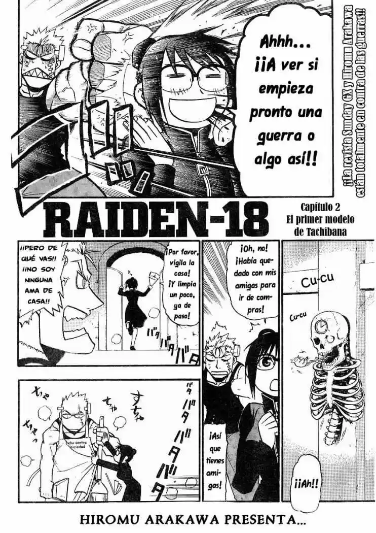 Raiden-18 capítulo 2, página 2