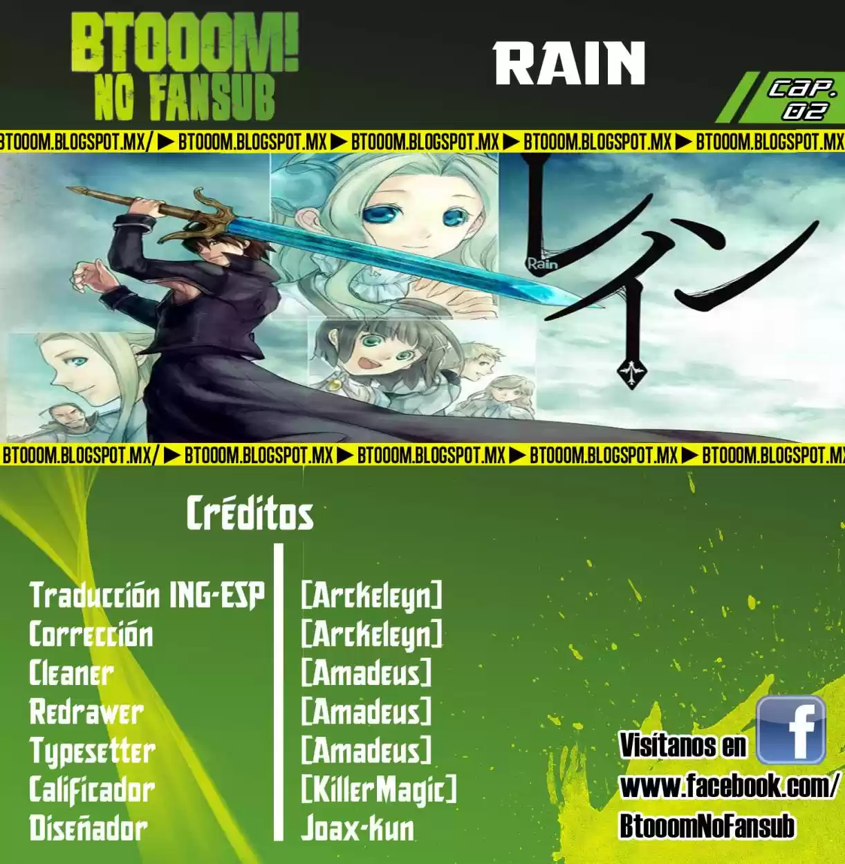 Rain capítulo 2, página 1