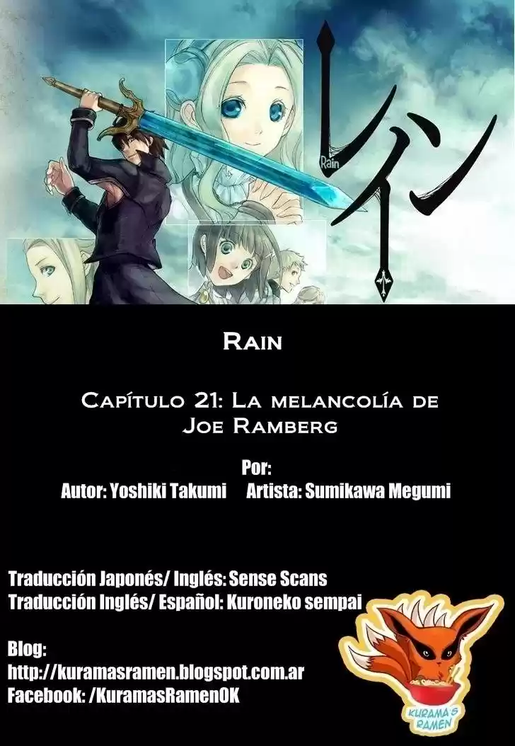 Rain capítulo 21, página 1