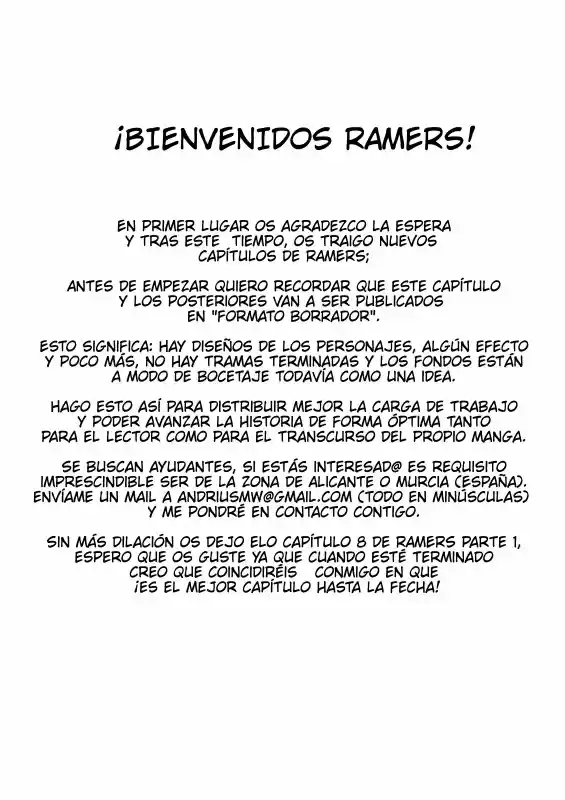 RAMERS capítulo 8.10, página 1