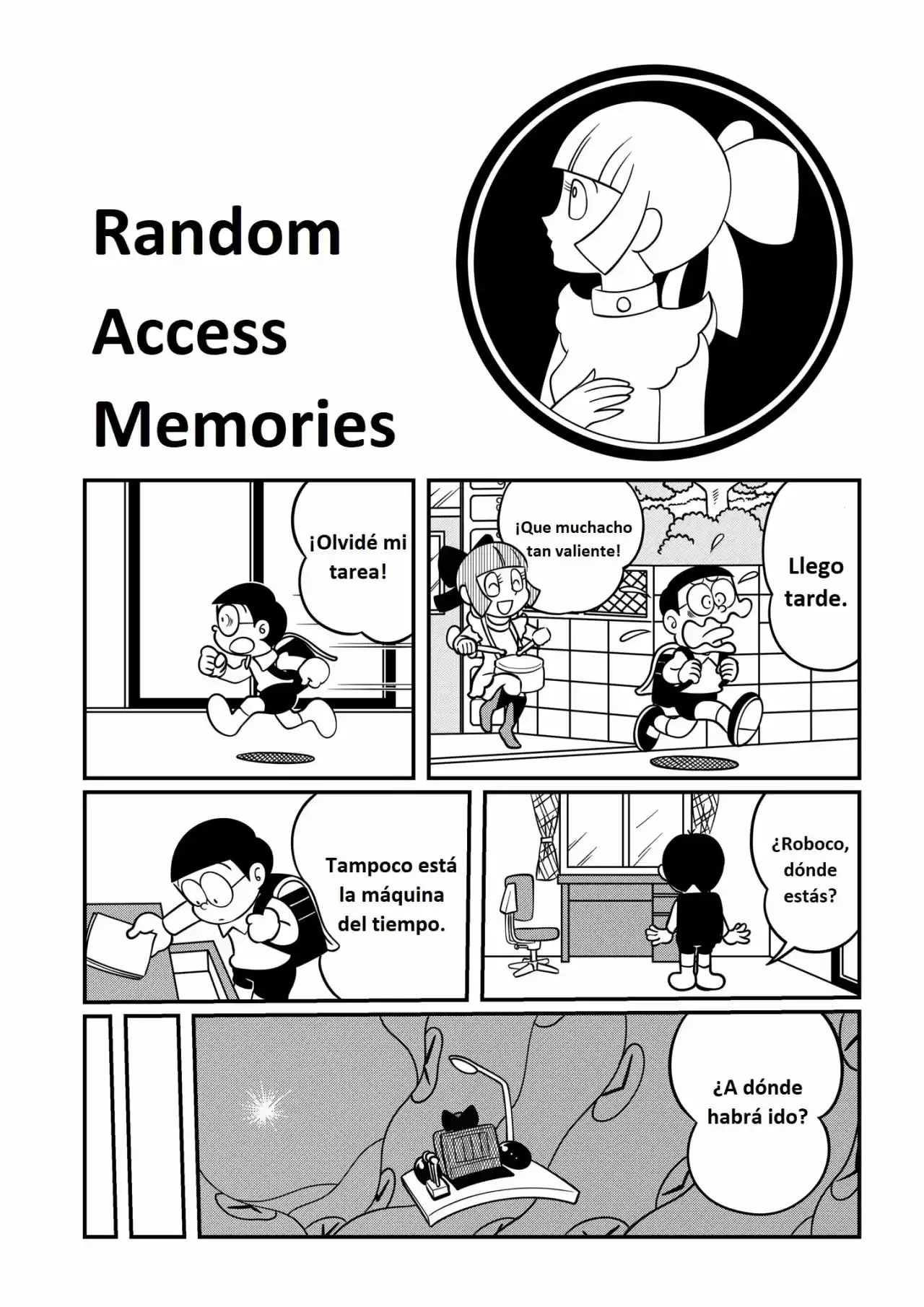 Random Access Memories capítulo 1, página 1