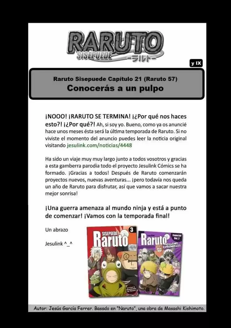 Raruto Sisepuede capítulo 21, página 3