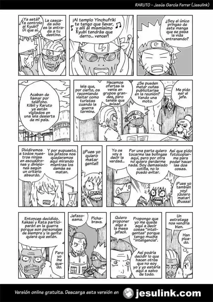 Raruto Sisepuede capítulo 21, página 16