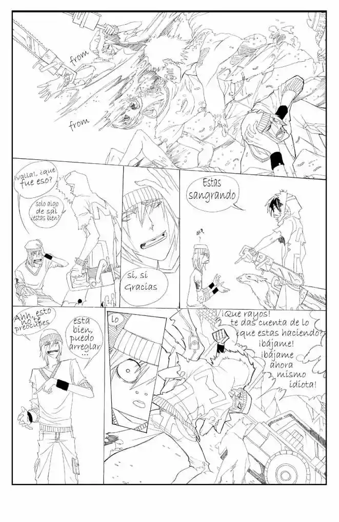 Raw Hand capítulo 10, página 54