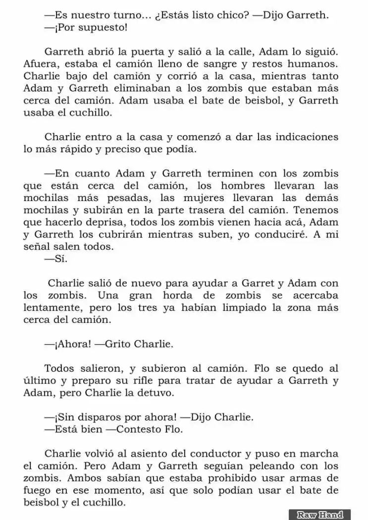Raw Hand capítulo 12, página 94
