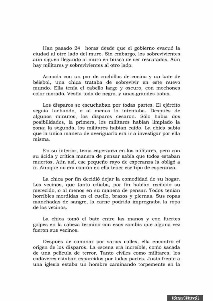 Raw Hand capítulo 13, página 91