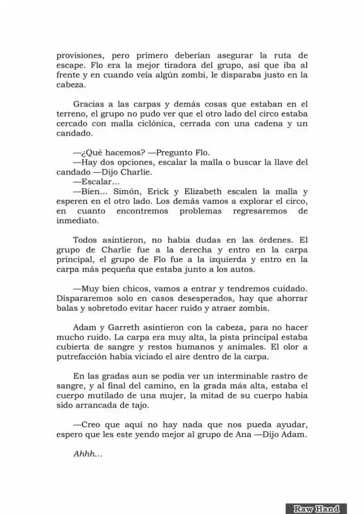 Raw Hand capítulo 14, página 86