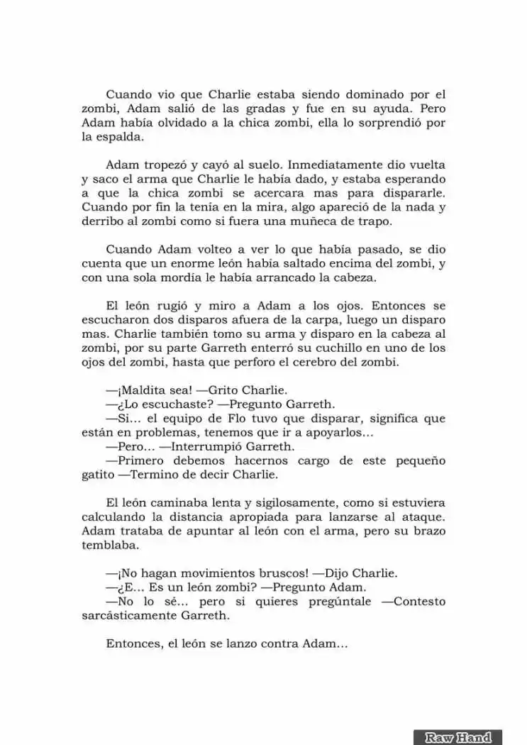 Raw Hand capítulo 14, página 88