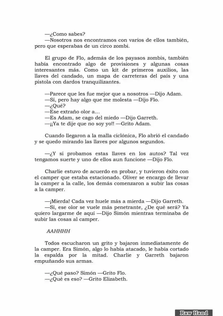Raw Hand capítulo 14, página 90
