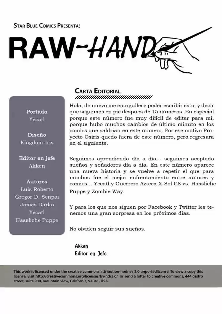 Raw Hand capítulo 15, página 2