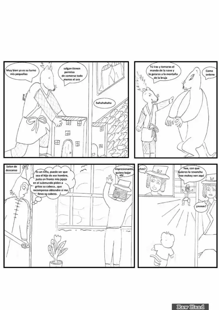 Raw Hand capítulo 15, página 28