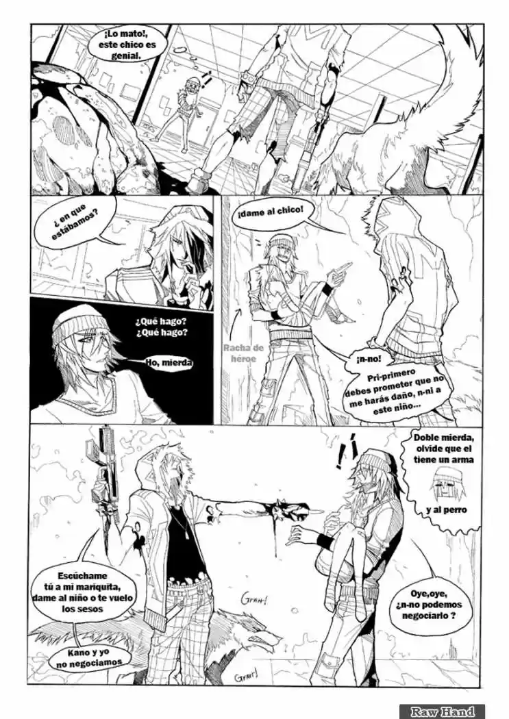 Raw Hand capítulo 15, página 95