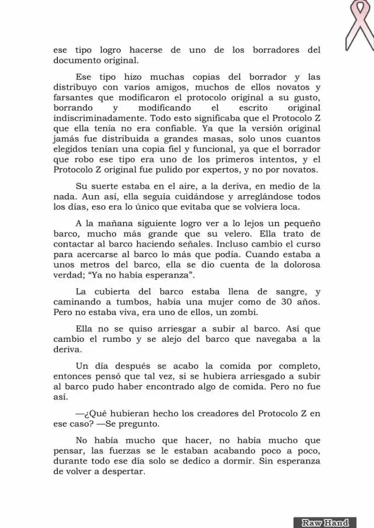 Raw Hand capítulo 16, página 100