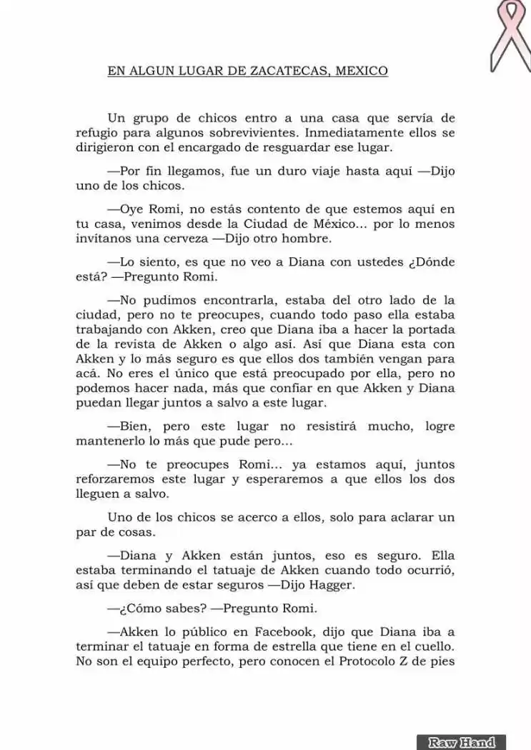 Raw Hand capítulo 16, página 107