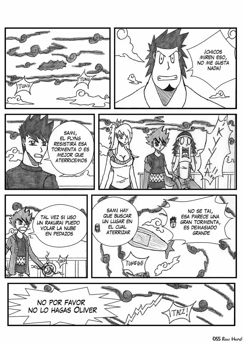 Raw Hand capítulo 20, página 55
