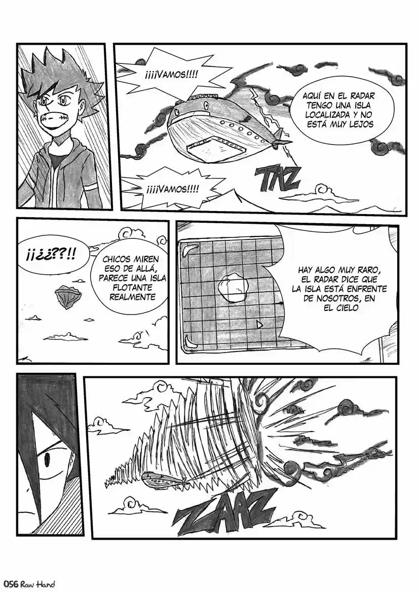 Raw Hand capítulo 20, página 56