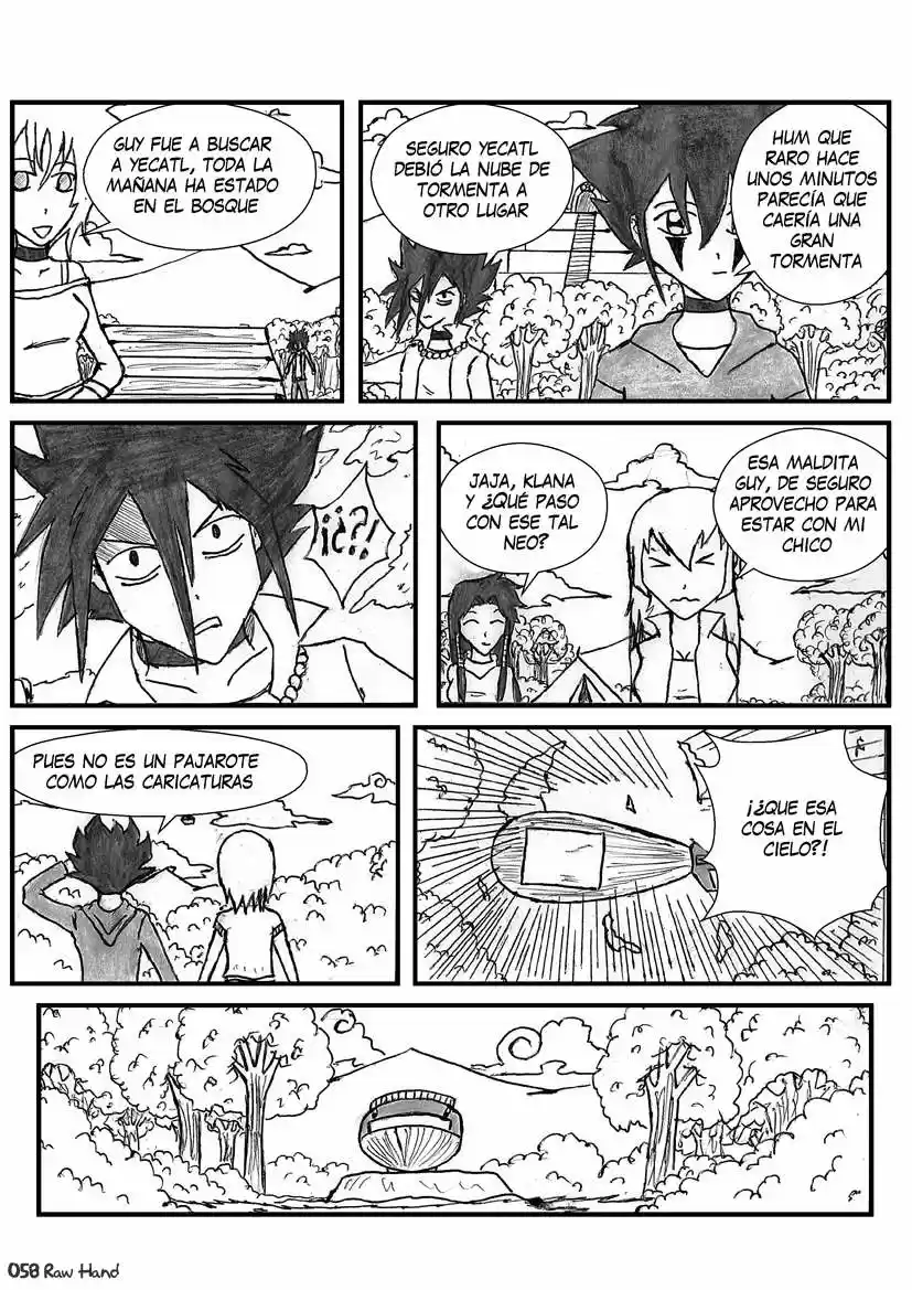 Raw Hand capítulo 20, página 58